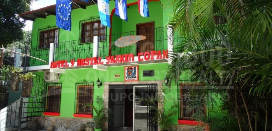 Hotel en venta en Copán Ruinas zona turística en Honduras
