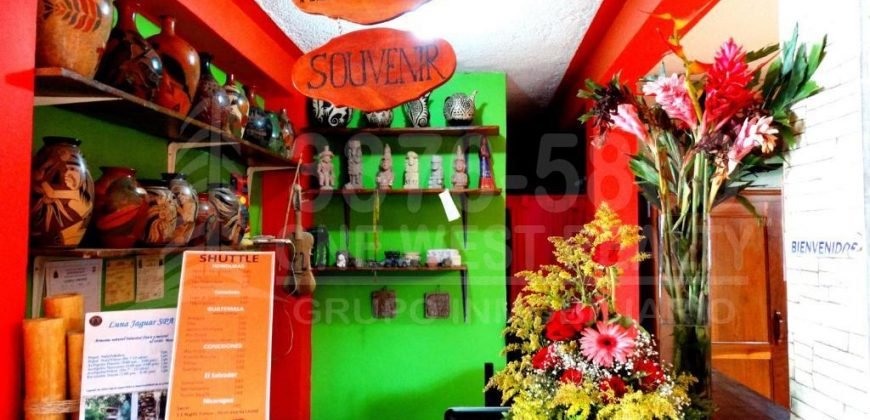 Hotel en venta en Copán Ruinas zona turística en Honduras