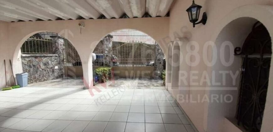 Espectacular casa en renta colonia Figueroa San Pedro Sula