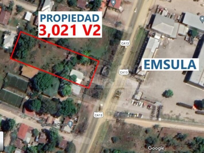 VENTA DE TERRENO EMSULA