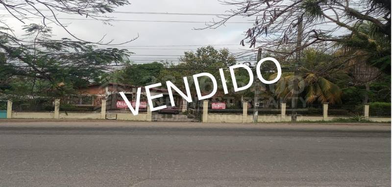 Terreno grande en venta en El Progreso Zona comercial CA-13 **VENDIDO***