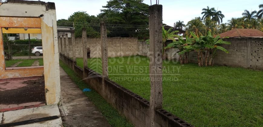 Terreno Comercial En Venta (1265v2) El Progreso Yoro Lote de Esquina Venta