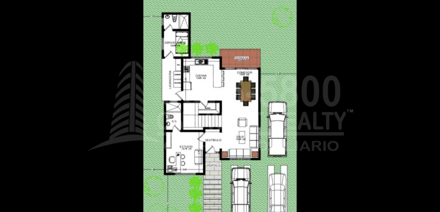 Residencial Jaragua San Pedro Sula Casa en Venta 3 Habitaciones 3.5 Baños (Pre-venta)