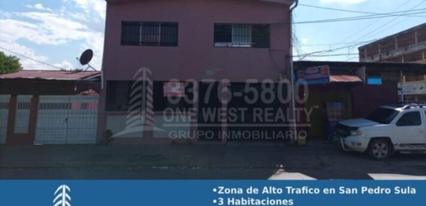 Barrio Cabañas Casa en Venta San Pedro Sula Zona Residencial y Comercial (VENDIDA)