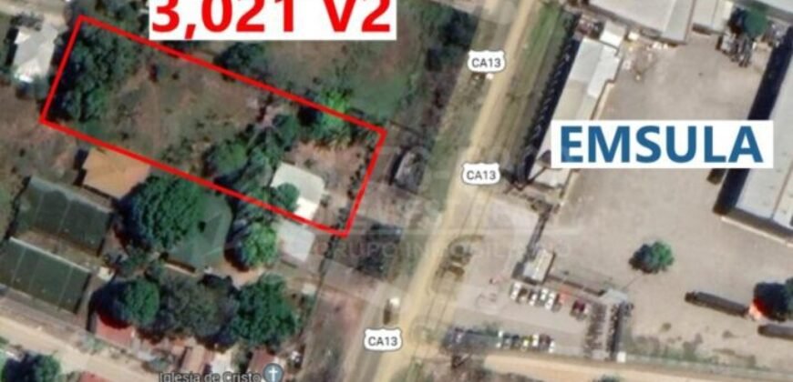 Terreno grande en venta en El Progreso Zona comercial CA-13 **VENDIDO***