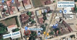 Terreno Comercial En Venta (1265v2) El Progreso Yoro Lote de Esquina Venta