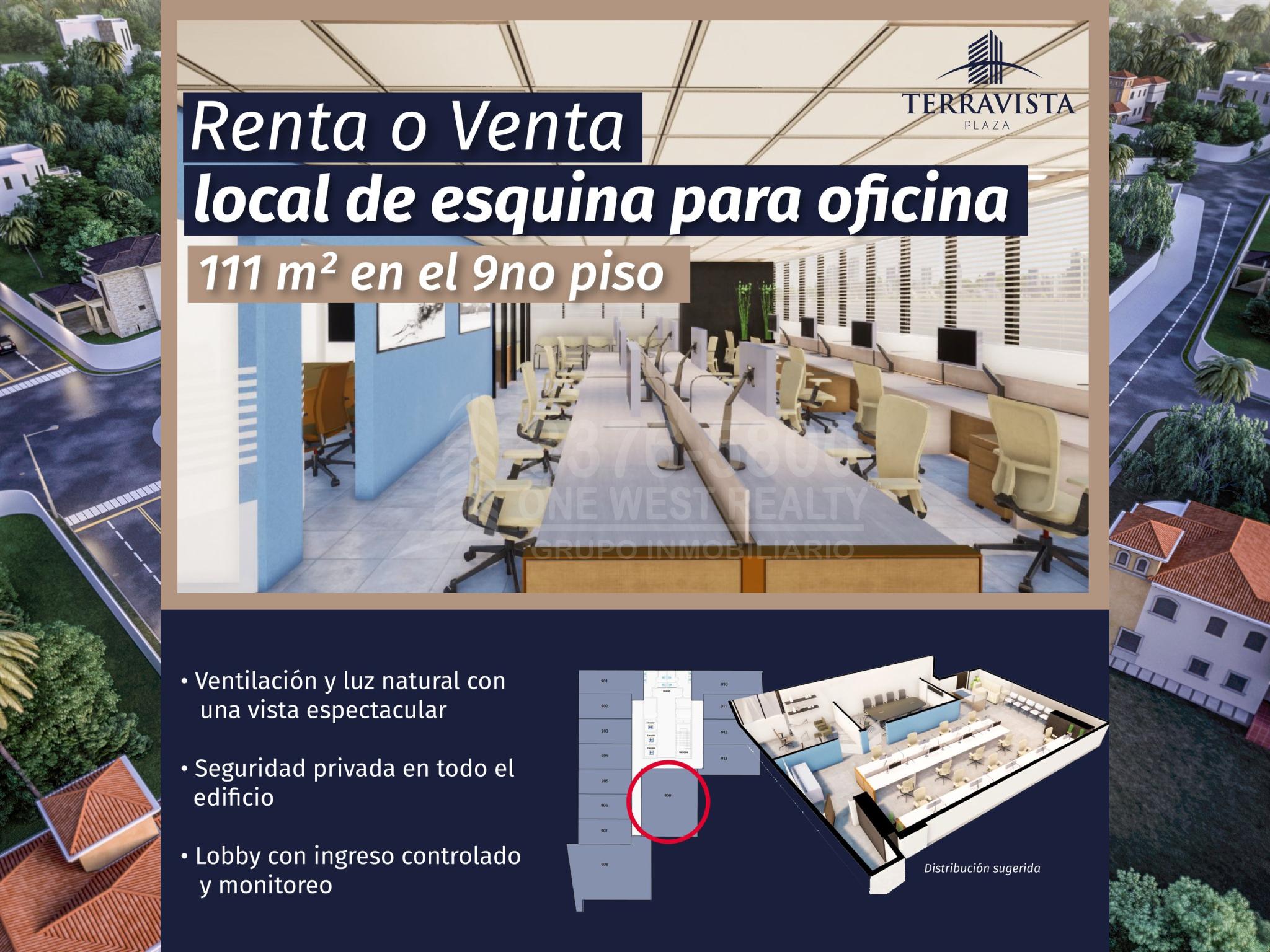 Terravista Plaza Oficinas Corporativas en Renta o Venta