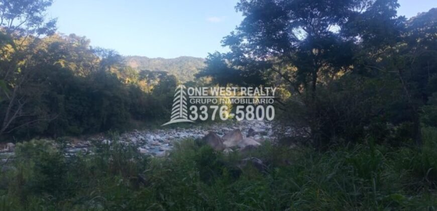 Venta de Terreno Con Vista a Rio Cangrejal y Pico Bonito La Ceiba