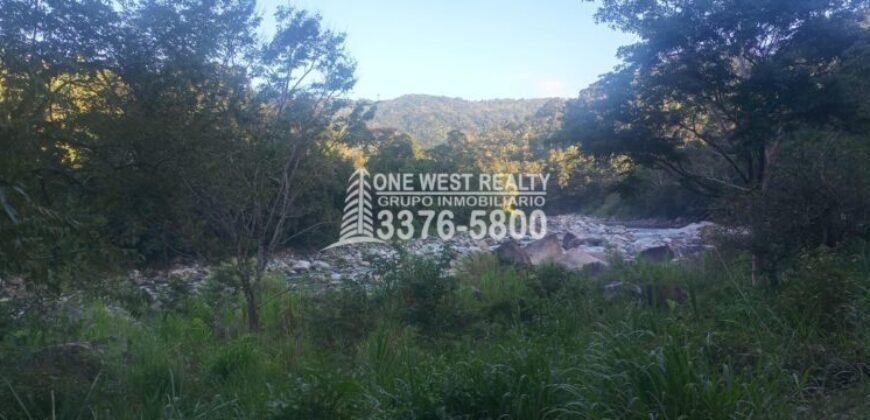 Venta de Terreno Con Vista a Rio Cangrejal y Pico Bonito La Ceiba
