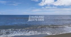 Terreno en venta frente a la playa La Ceiba Coco Pando