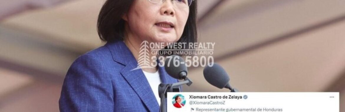 China no Beneficiara Honduras afirma Taiwán