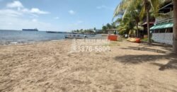 Venta de Propiedad frente a la Playa en Omoa Cortes Honduras