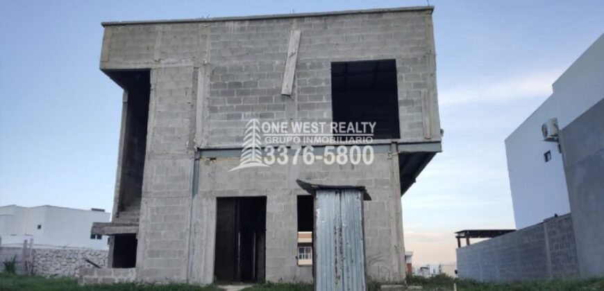 Venta de casa en construcción en Ciudad Jaraguá 509.12 v² Terreno
