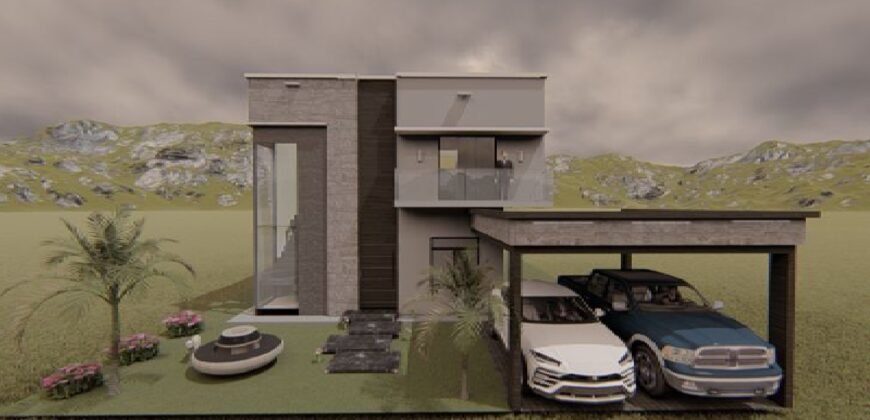 Venta de casa en construcción en Ciudad Jaraguá 509.12 v² Terreno