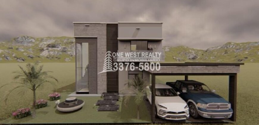 Venta de casa en construcción en Ciudad Jaraguá 509.12 v² Terreno