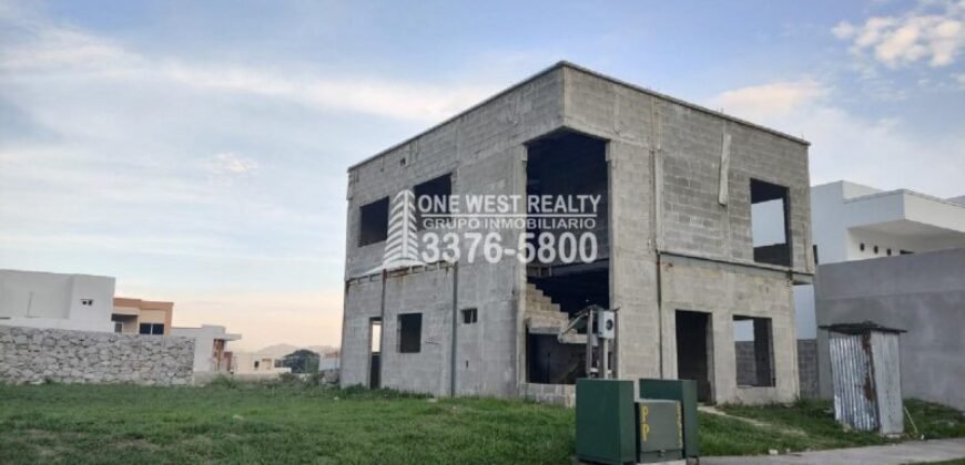 Venta de casa en construcción en Ciudad Jaraguá 509.12 v² Terreno
