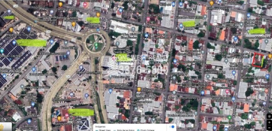Propiedad comercial en venta en Paz Barahona, a 5 cuadras de City Mall San Pedro Sula 953 v²
