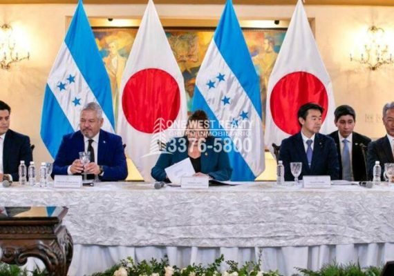 Honduras y Japón firman acuerdos por 112 millones de dólares para desarrollo sostenible y construcción de puente