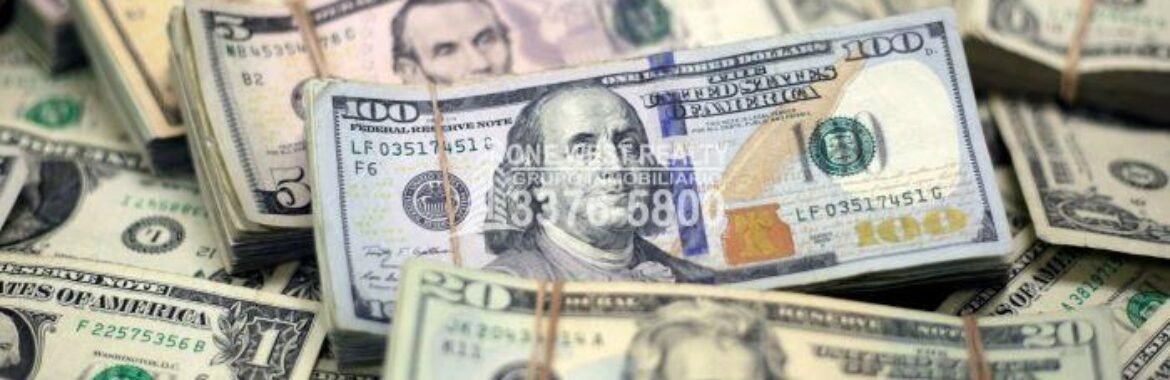 Evaluación de la moneda estadounidense en México y Centroamérica este artes 30 de abril de 2024