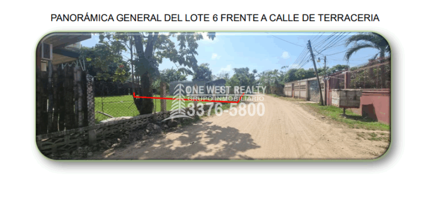 Lotes en venta en barrio Cieneguita en Puerto Cortes