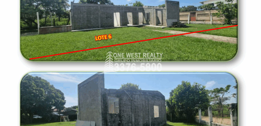 Lotes en venta en barrio Cieneguita en Puerto Cortes