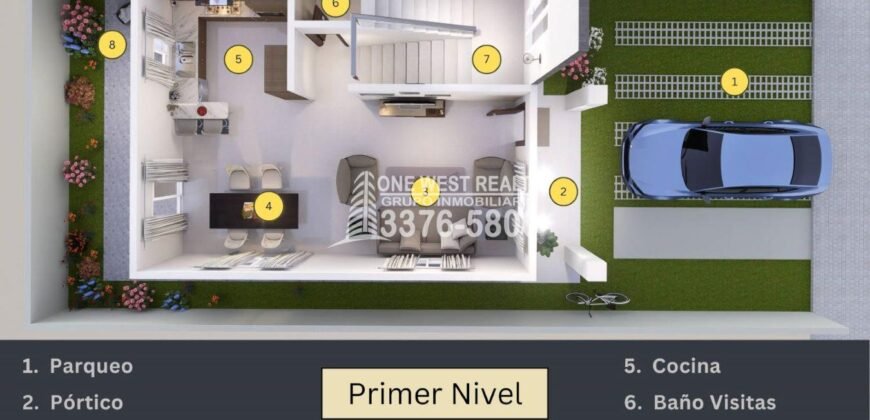 Townhouses a la venta en Colonia Villas del Campo, SPS