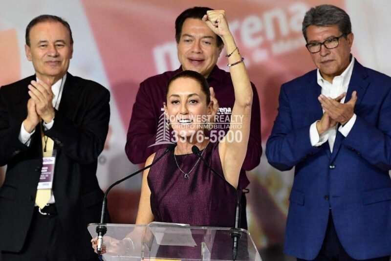 Claudia Sheinbaum, cerca de ser la primera presidenta de México