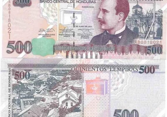 Honduras: Billete de 500 Lempiras Nominado al Premio IBNS 2024