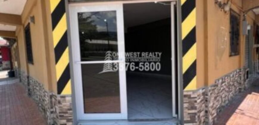 Renta de local comercial en San Pedro Sula Barrio Medina(((RENTADA))))