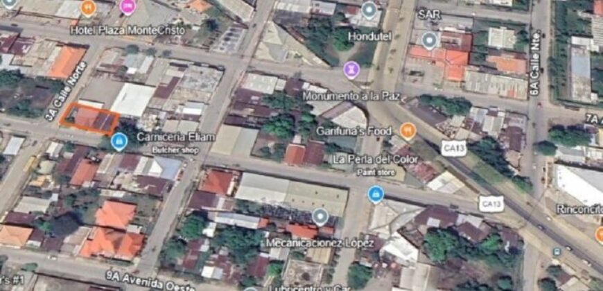 Prime Commercial Corner Lot | 6,049 SF | Development Opportunity in El Progreso, Honduras