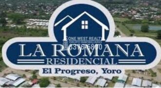 Residencial La Romana El Progreso Yoro Lote en Venta