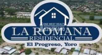 Residencial La Romana El Progreso Yoro Lote en Venta