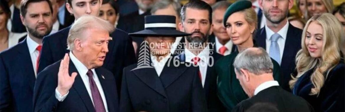 Donald Trump asume la presidencia de Estados Unidos como el mandatario número 47