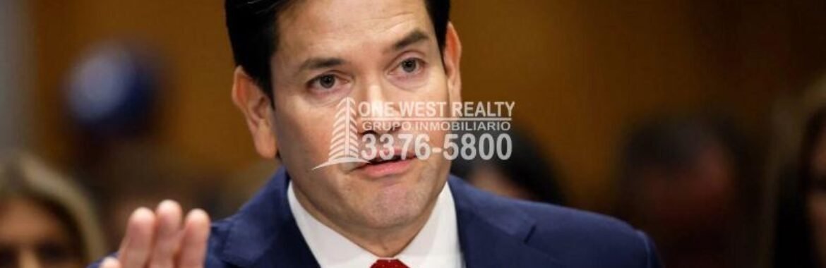 Marco Rubio destaca cooperación entre Honduras y la administración Trump