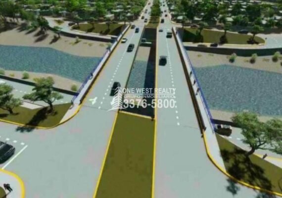 Inauguran el puente Linda Coello obra emblemática en San Pedro Sula