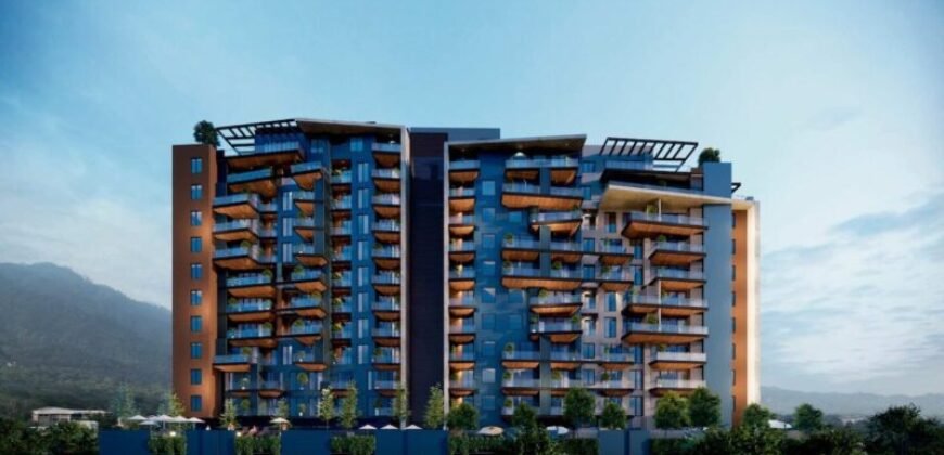 Condominio UNNA en Pre-venta – 7º Piso | 1 Habitación | 1 Baño | 1 Parqueo