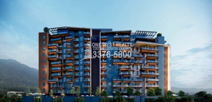 Condominio UNNA en Pre-venta – 7º Piso | 1 Habitación | 1 Baño | 1 Parqueo