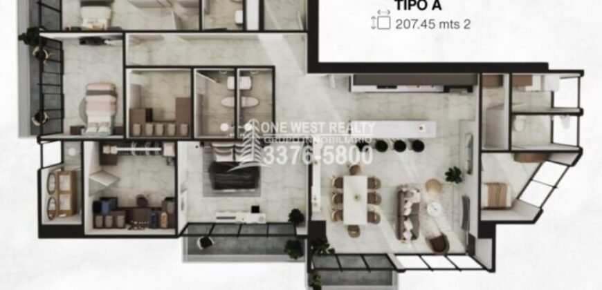 MH Residences: Condominios de lujo en pre-venta, desde 123,14 m² hasta 207,45 m²