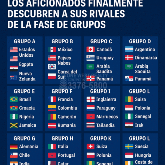 Sorteo del Mundial 2026
