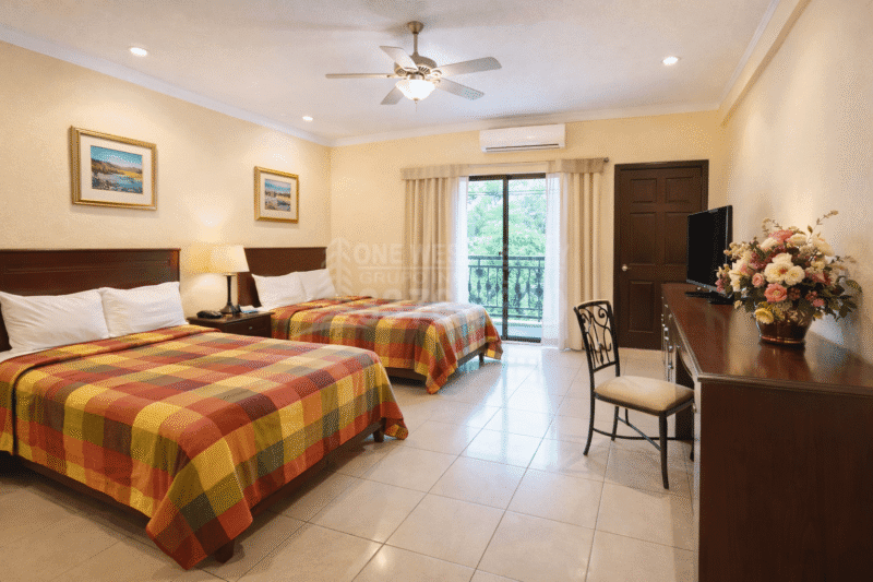 Hotel posada del caribe bedroom