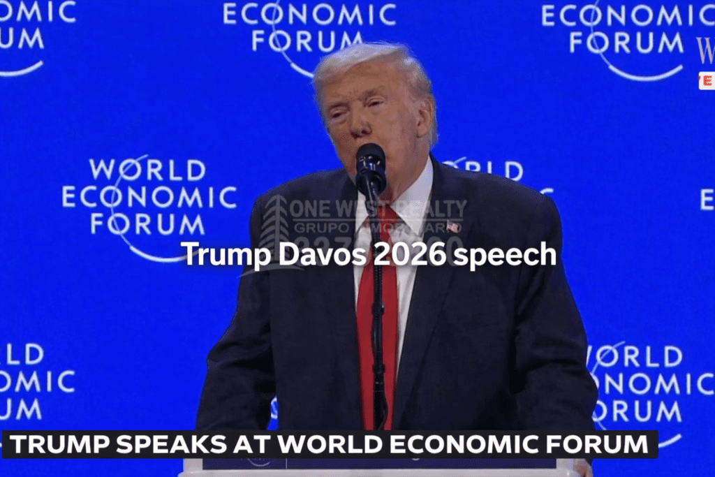 Trump Davos 2026 speech
