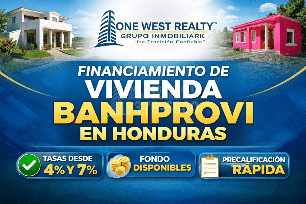 financiamiento de vivienda BANHPROVI en Honduras