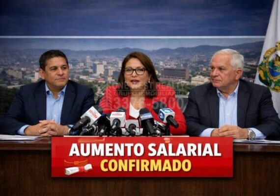 Anuncian incremento al salario mínimo para profesionales en Honduras en 2026