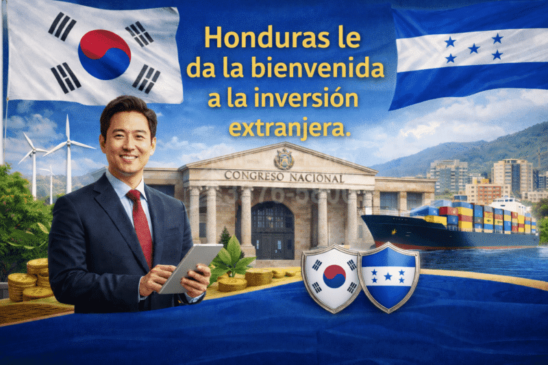 Honduras le da la bienvenida a la inversión extranjera.