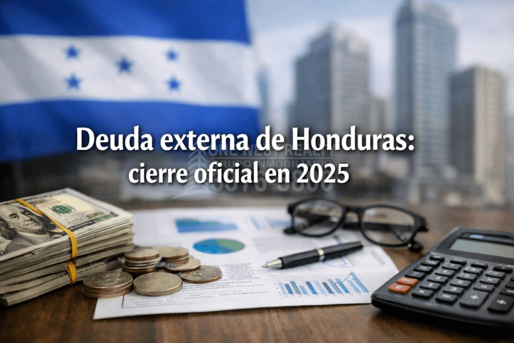 Deuda externa de Honduras: cierre oficial en 2025