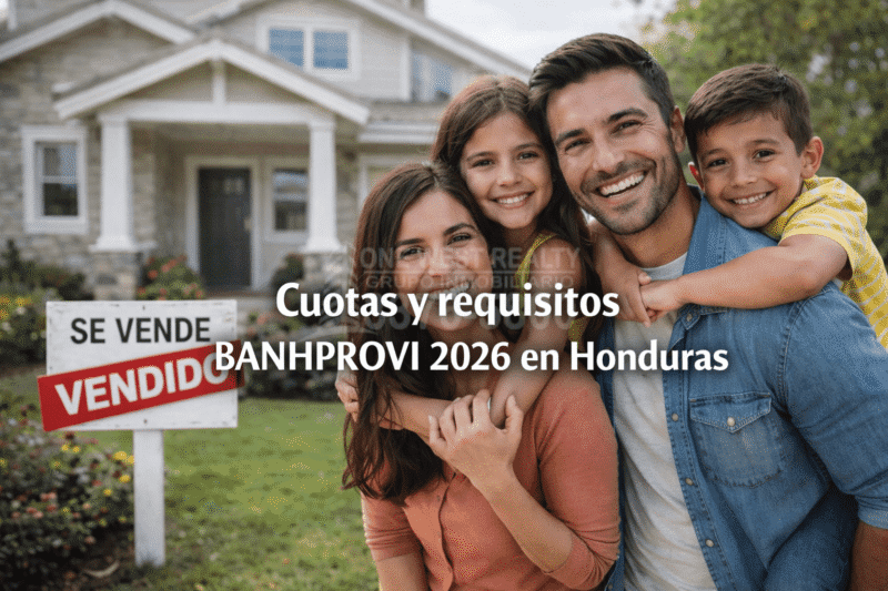 Cuotas y requisitos BANHPROVI 2026 en Honduras