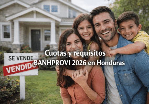 Estas son las cuotas y requisitos para una vivienda en Honduras con Banhprovi en 2026