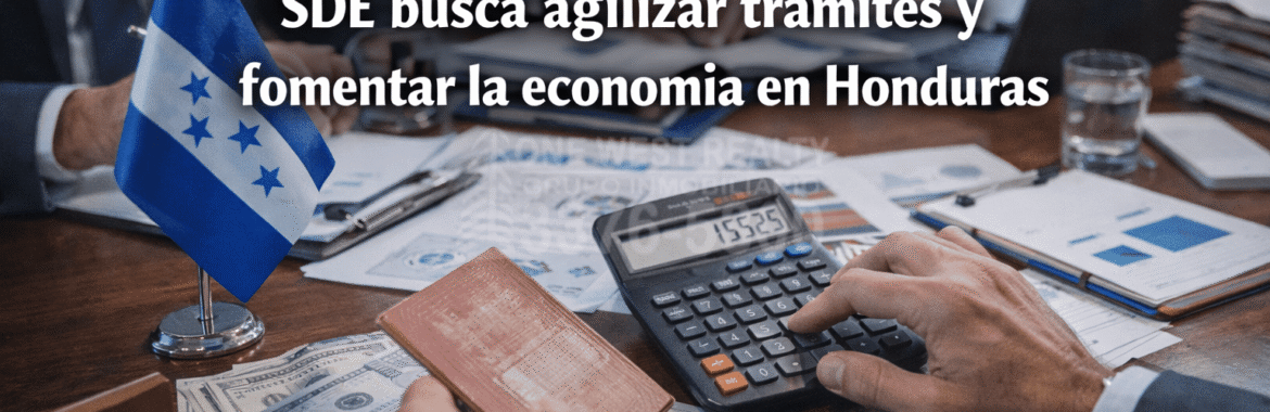 Agilizar trámites económicos SDE busca agilizar trámites y fomentar la economía en Honduras