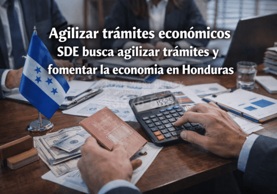 Agilizar trámites económicos SDE busca agilizar trámites y fomentar la economía en Honduras