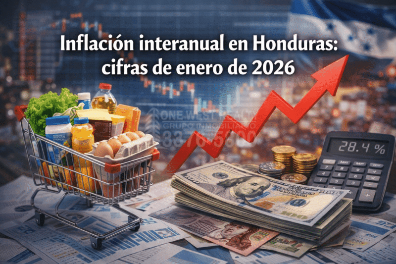Inflación interanual en Honduras: cifras de enero de 2026